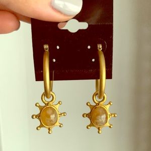 ( 41 ) Gold Sun Earring